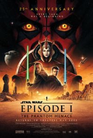 Star Wars E1: Phantom Menace poster